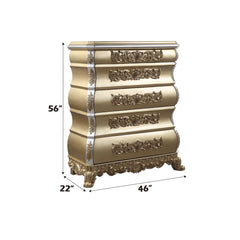 Seville - Chest - Gold Finish