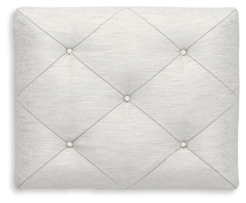 Kozlani - Vanity Upholstered Stool - White