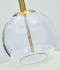 Samder - White - Glass Table Lamp