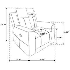 Brentwood - Upholstered Reclining Sofa Set