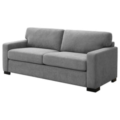 Simpson - Upholstered Sofa Sleeper With Queen Mattress - Gray