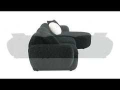 Lucifer - Chair - White Shimmer Chenille