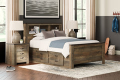 Trinell - Bookcase Bed With Storage