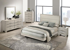 Trenton - 4-Drawer Bedroom Chest Of Drawers - Rustic Cream