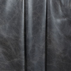 Piotr - Accent Chair With Swivel - Black Top Grain Leather
