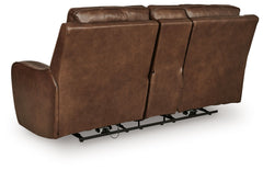 DeepWakes - Power Reclining Loveseat / Console / Adjustable Headrest