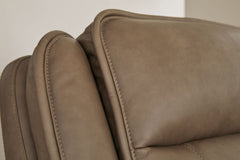 Glencroft - Power Recliner / Adjustable Headrest - Sahara