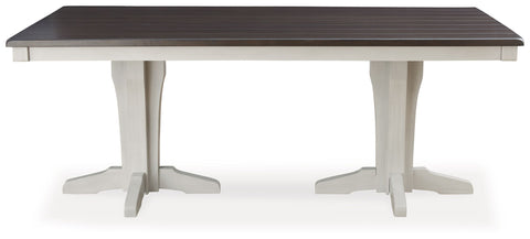 Darborn - Gray / Brown - Dining Table