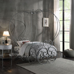 Priya - Twin Bed - Silver