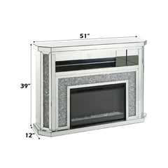 Noralie - Fireplace - Mirrored - 39"