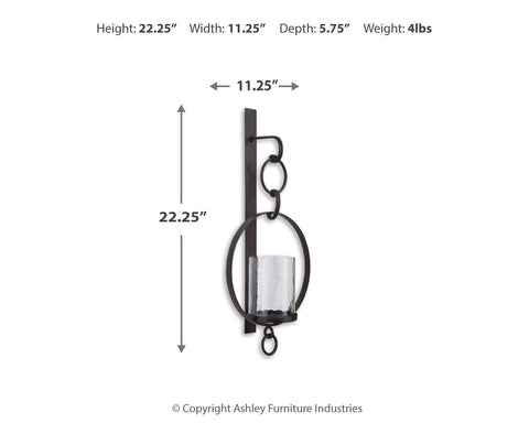 Ogaleesha - Wall Sconce - Brown