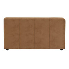 Zoey - Modular - Armless Chair - Chocolate Suede