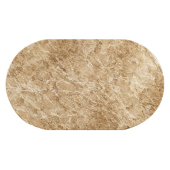 Markku - Coffee Table With Natural Marble - Oak