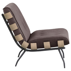 Aloma - Upholstered Tufted Armless Accent Chair