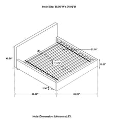 Gregory - Upholstered Panel Bed