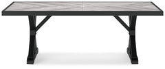 Beachcroft - Rect Dining Table W/Umb Opt