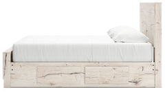 Lawroy - Panel Bed With Storage