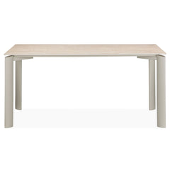 Ingram - Dining Table - Sintered Stone & Light Gray Finish