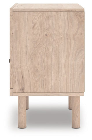 Arloster - Tan - One Drawer Night Stand