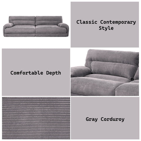 Cadenza - Sofa - Gray