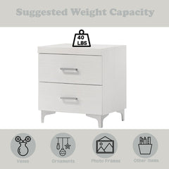 Casilda - Nightstand - White Finish