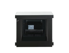 Noralie - Fireplace - Mirrored & Faux Diamonds