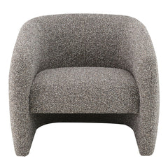 Livia - Accent Chair - Brown & Gray Tweed