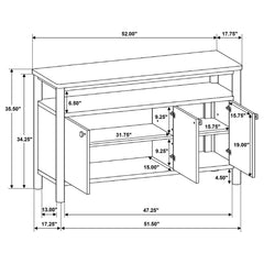 Biltmore - Dining Cabinet Sideboard Buffet - Walnut