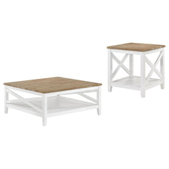 Hollis - Square Coffee And End Table Set