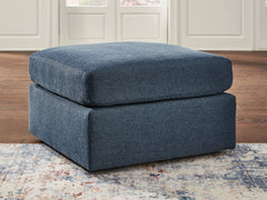 Modmax - Ink - Oversized Accent Ottoman - Fabric