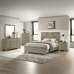Joanna - Mirror - Weathered Gray