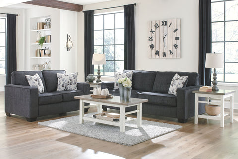 Kiara - Slate - 2 Pc. - Sofa, Loveseat