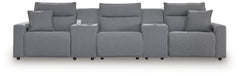 Modmax II - Reclining Sectional - Salt And Pepper