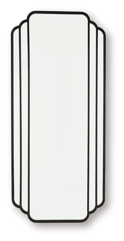Antigone - Floor Mirror - Black