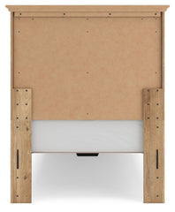 Makidern - Panel Storage Bed With Storage Footboard
