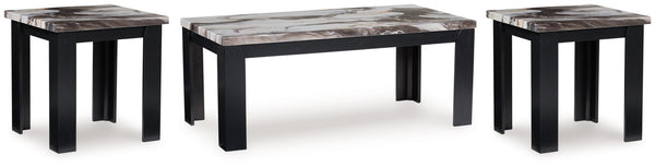 Jazmore - Occasional Table Set (Set of 3) - Dark Brown
