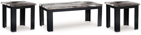 Jazmore - Occasional Table Set (Set of 3) - Dark Brown