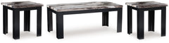 Jazmore - Occasional Table Set (Set of 3) - Dark Brown