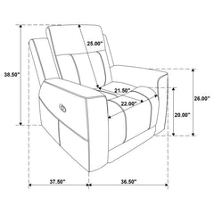 Brentwood - Upholstered Reclining Sofa Set