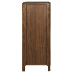 Maderia - 5-Drawer Chest Of Drawers - Walnut