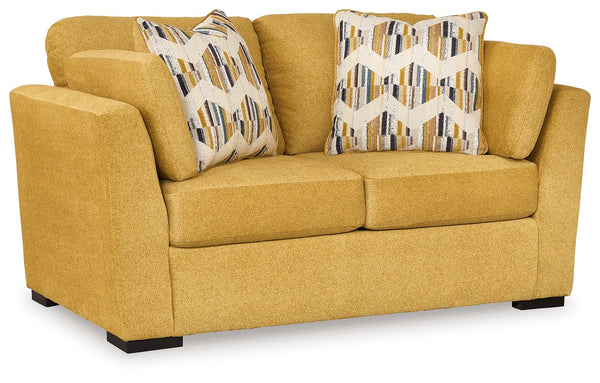 Keerwick - Loveseat - Sunflower