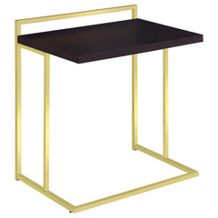 Dani - Rectangular C-Shaped Sofa Side Table