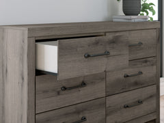 Graystorm - Brown Gray - Six Drawer Dresser