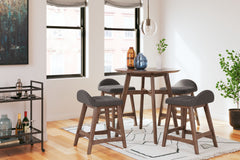 Lyncott - Upholstered Barstool (Set of 2)