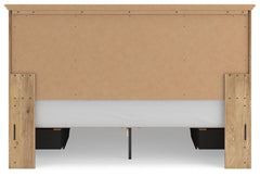 Makidern - Panel Storage Bed