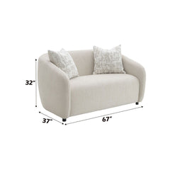 Etienne - Loveseat With 3 Pillows