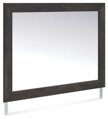 Hollivern - Dark Gray - Bedroom Mirror