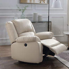 Zuriel - Power Motion Recliner With USB - Beige