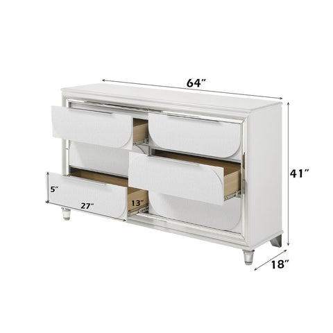 Tarian - Dresser - Pearl White