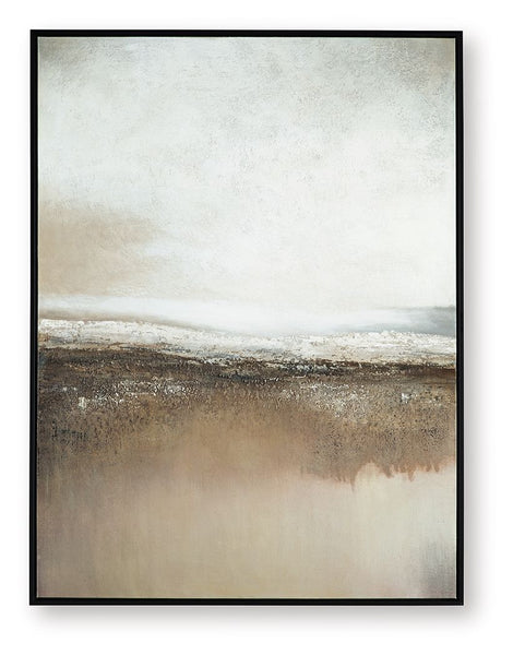 Siaking - Wall Art - Brown / Gray / White